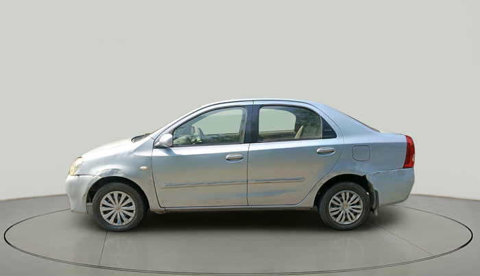 2011 Toyota Etios G, Petrol, Manual, 1,28,679 km, exterior