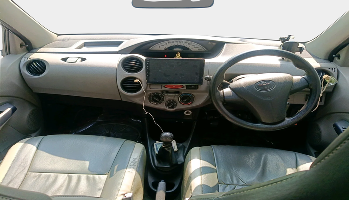 2011 Toyota Etios G, Petrol, Manual, 1,28,679 km, interior