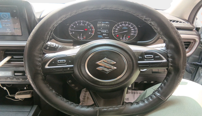 2022 Maruti BREZZA ZXI SMART HYBRID , Petrol, Manual, 19,684 km, interior