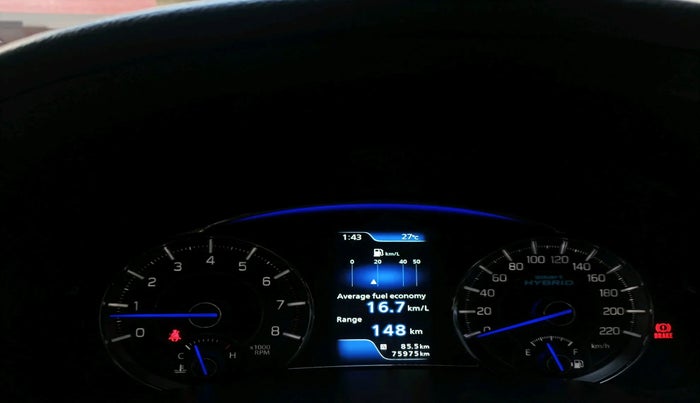 2019 Maruti Ciaz ALPHA 1.5 SHVS PETROL, Petrol, Manual, 75,975 km, interior