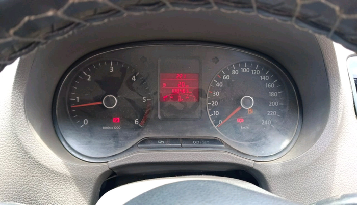 2013 Volkswagen Vento TRENDLINE DIESEL 1.6, Diesel, Manual, 1,08,483 km, interior