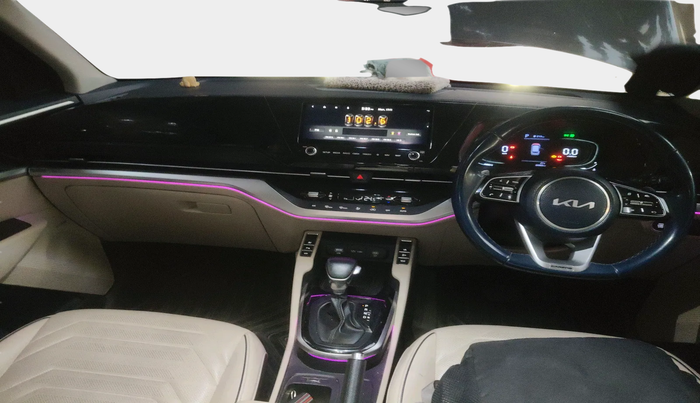 2022 KIA CARENS LUXURY PLUS 1.5 DIESEL AT 7 STR, Diesel, Automatic, 66,865 km, interior