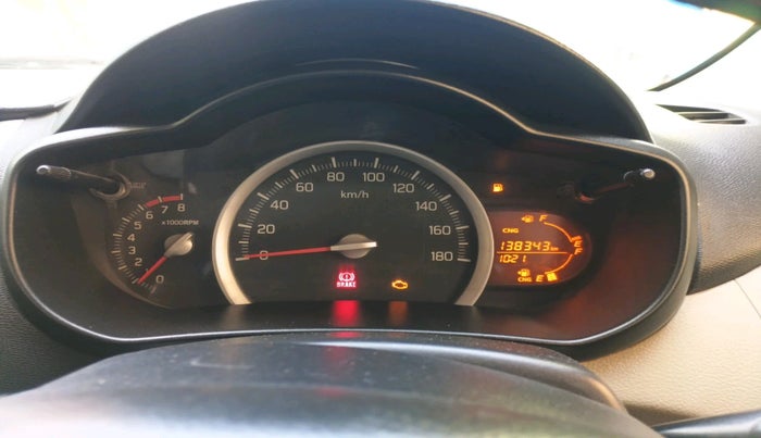 2014 Maruti Celerio VXI CNG, Petrol, Manual, 1,38,343 km, interior