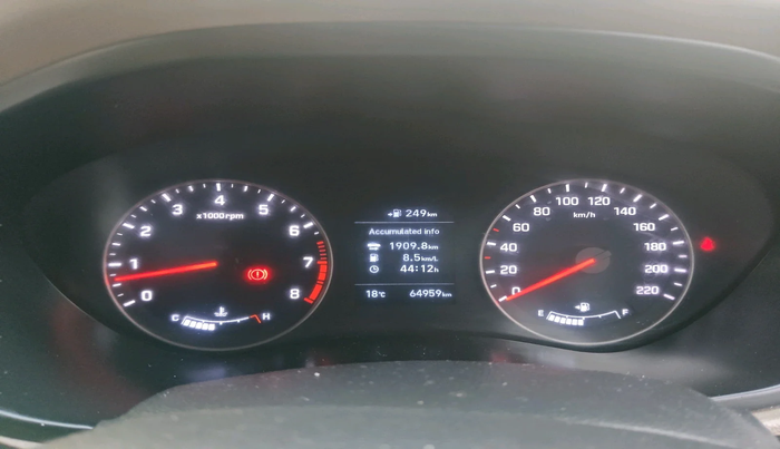 2019 Hyundai Elite i20 ASTA 1.2 (O), Petrol, Manual, 64,959 km, interior