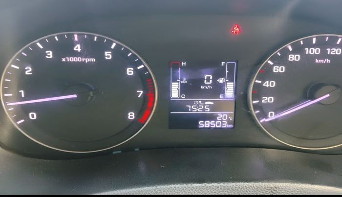 2017 Hyundai Creta SX PLUS 1.6 PETROL, Petrol, Manual, 58,503 km, interior