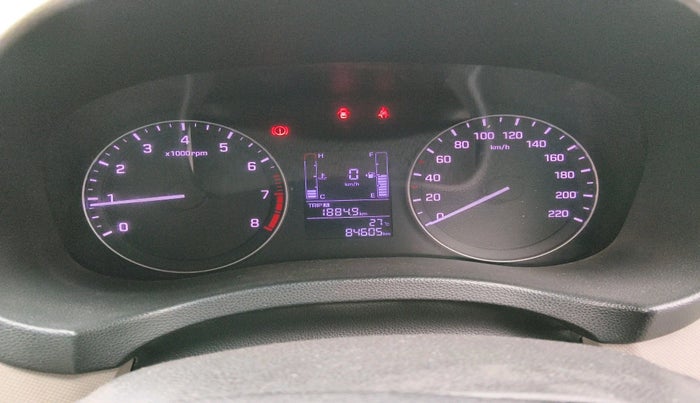 2017 Hyundai Creta E PLUS 1.6 PETROL, Petrol, Manual, 84,605 km, interior