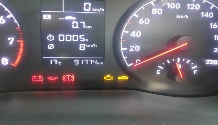 2017 Hyundai Verna 1.6 VTVT SX, Petrol, Manual, 91,774 km, interior