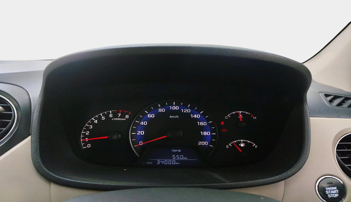 2014 Hyundai Xcent SX 1.2 (O), Petrol, Manual, 34,000 km, interior