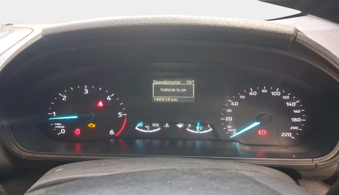 2018 Ford Ecosport TITANIUM 1.5L DIESEL, Diesel, Manual, 1,40,914 km, interior