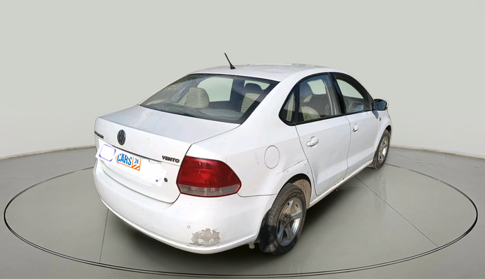 2012 Volkswagen Vento TRENDLINE 1.6, Petrol, Manual, 62,218 km, exterior