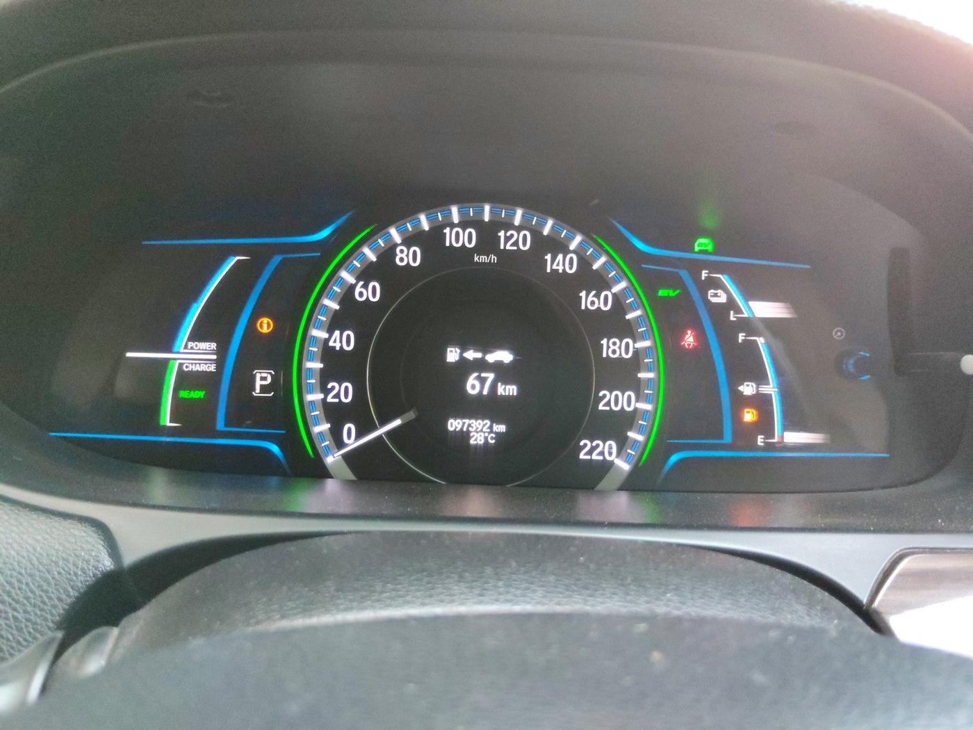 2017 Honda Accord HYBRID, Hybrid, Automatic, 97,392 km, interior