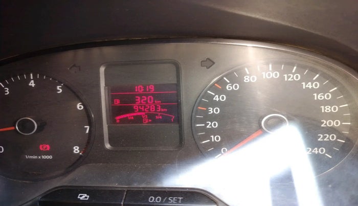 2012 Volkswagen Polo TRENDLINE 1.2L PETROL, Petrol, Manual, 94,283 km, interior