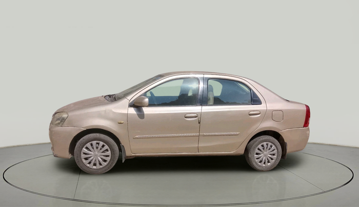 2012 Toyota Etios G, Petrol, Manual, 54,272 km, exterior