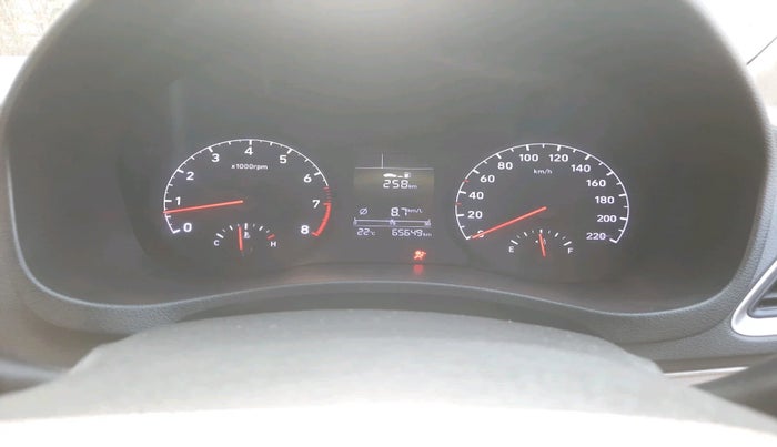 2018 Hyundai Verna 1.6 VTVT SX, Petrol, Manual, 65,649 km, interior