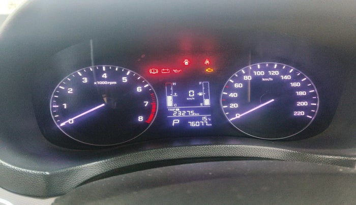 2017 Hyundai Creta SX PLUS AT 1.6 PETROL, Petrol, Automatic, 76,077 km, interior