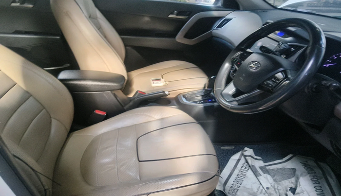 2017 Hyundai Creta SX PLUS AT 1.6 PETROL, Petrol, Automatic, 76,077 km, interior
