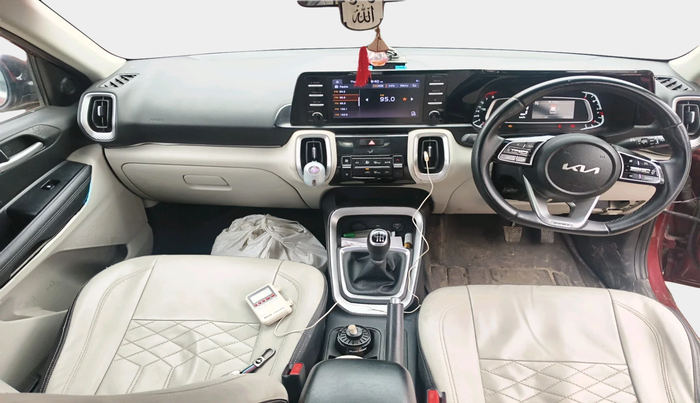 2022 KIA SONET HTX 1.0 IMT, Petrol, Manual, 37,525 km, interior