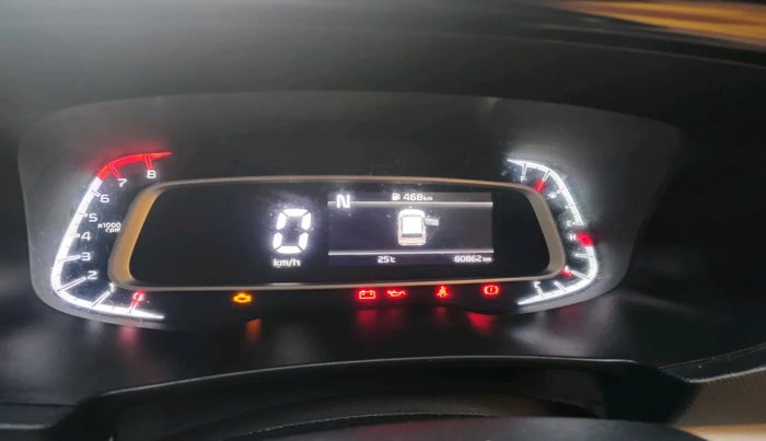 2020 KIA SONET HTX PLUS 1.0 IMT, Petrol, Manual, 80,862 km, interior