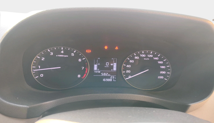 2016 Hyundai Creta E PLUS 1.6 PETROL, Petrol, Manual, 1,69,881 km, interior