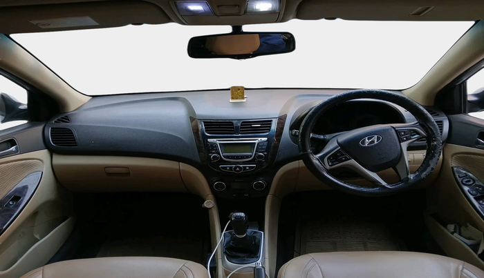 2013 Hyundai Verna FLUIDIC 1.6 VTVT SX, Petrol, Manual, 1,37,760 km, interior