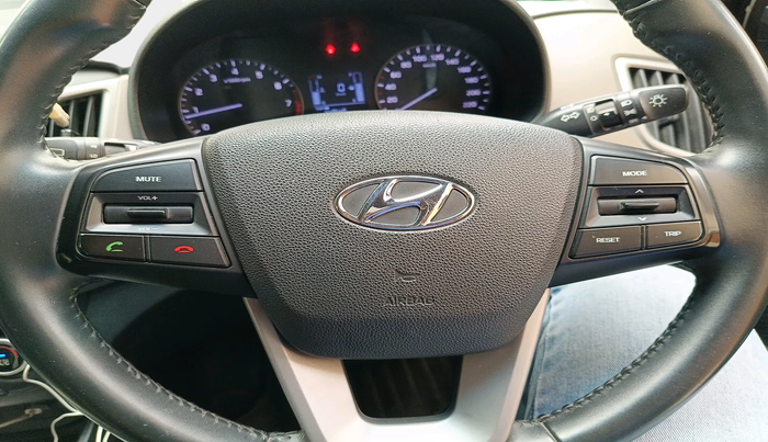 2016 Hyundai Creta SX PLUS AT 1.6 PETROL, Petrol, Automatic, 74,752 km, interior