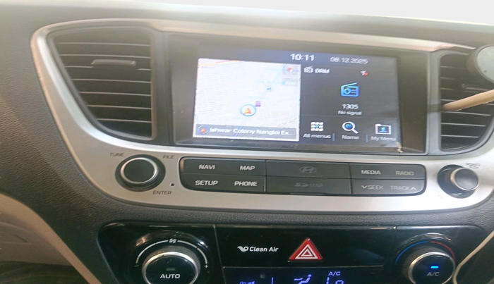 2018 Hyundai Verna 1.6 CRDI SX + AT, Diesel, Automatic, 74,879 km, interior