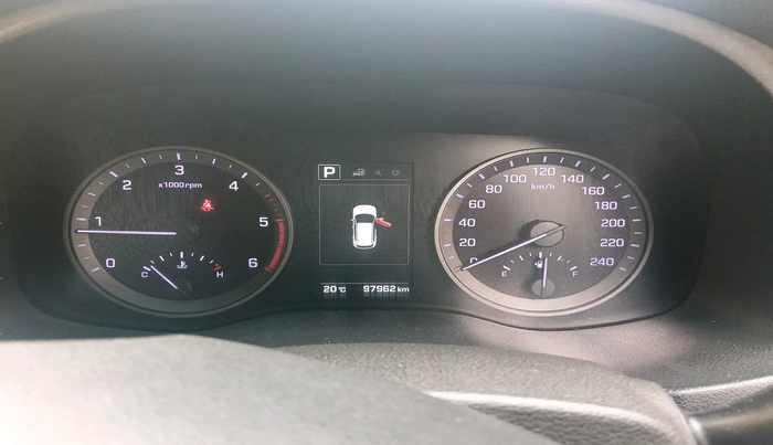 2018 Hyundai Tucson GLS 4WD AT DIESEL, Diesel, Automatic, 99,202 km, interior