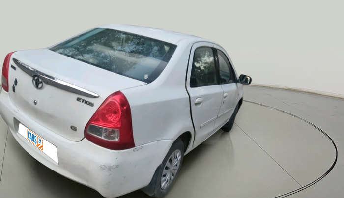 2011 Toyota Etios G, Petrol, Manual, 69,073 km, exterior