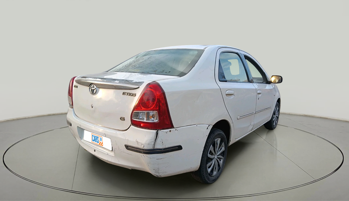 2011 Toyota Etios G, Petrol, Manual, 1,24,449 km, exterior