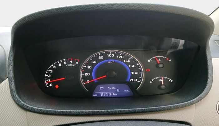 2016 Hyundai Grand i10 ASTA (O) AT 1.2 KAPPA VTVT, Petrol, Automatic, 93,597 km, interior