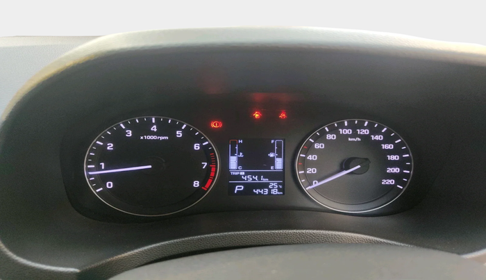 2017 Hyundai Creta SX PLUS AT 1.6 PETROL, Petrol, Automatic, 44,318 km, interior