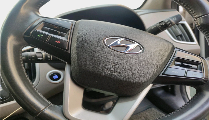 2017 Hyundai Creta SX PLUS AT 1.6 PETROL, Petrol, Automatic, 44,318 km, interior