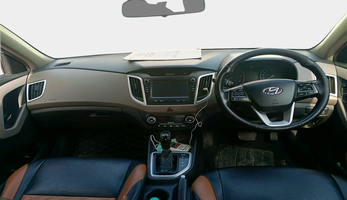 2018 Hyundai Creta SX AT 1.6 DIESEL, Diesel, Automatic, 1,56,842 km, interior