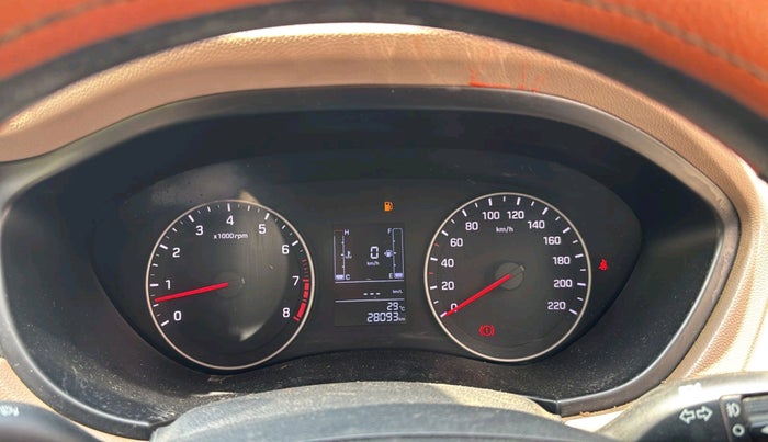 2019 Hyundai Elite i20 SPORTZ PLUS 1.2, Petrol, Manual, 28,093 km, interior