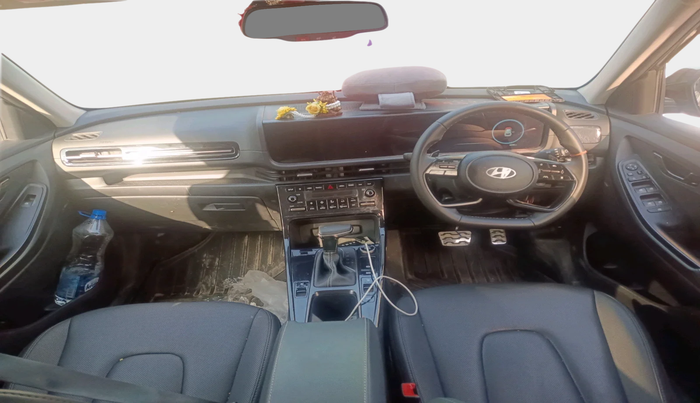 2025 Hyundai Creta SX (O) 1.5 Petrol CVT Knight Edition Dual Tone, Petrol, Automatic, 6,238 km, interior