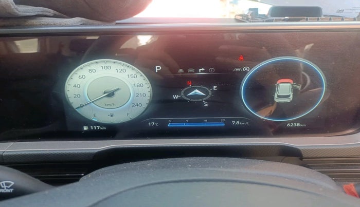 2025 Hyundai Creta SX (O) 1.5 Petrol CVT Knight Edition Dual Tone, Petrol, Automatic, 6,238 km, interior