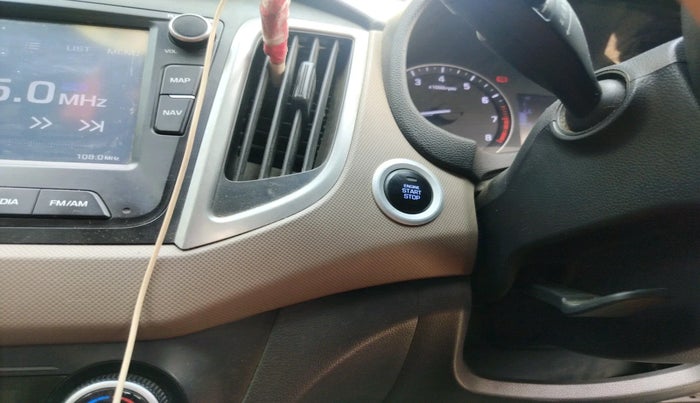 2017 Hyundai Creta SX PLUS AT 1.6 PETROL, Petrol, Automatic, 54,732 km, interior