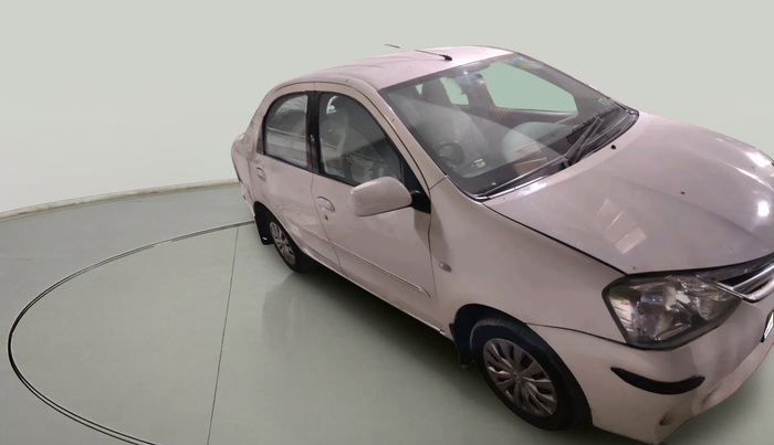 2012 Toyota Etios G, Petrol, Manual, 1,08,332 km, exterior