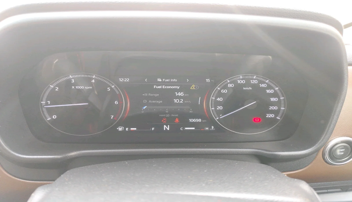 2024 Mahindra SCORPIO-N Z8 PETROL MT 7 STR, Petrol, Manual, 10,698 km, interior