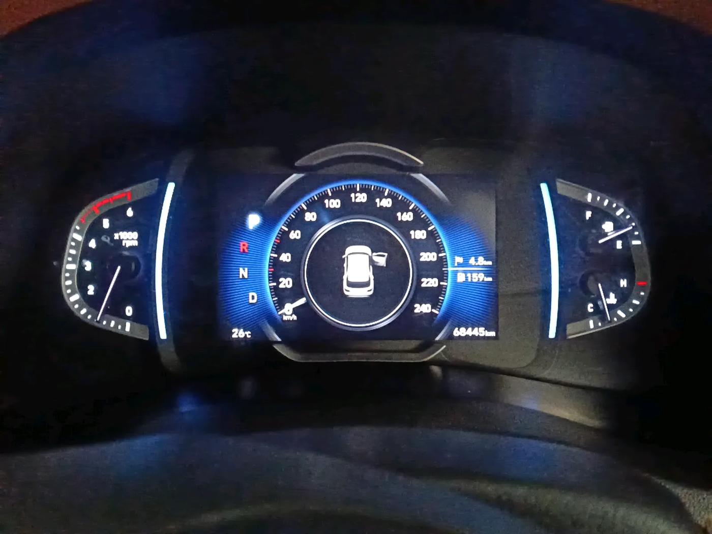 2021 Hyundai ALCAZAR PRESTIGE(O) 1.5 AT 7STR, Diesel, Automatic, 68,445 km, interior