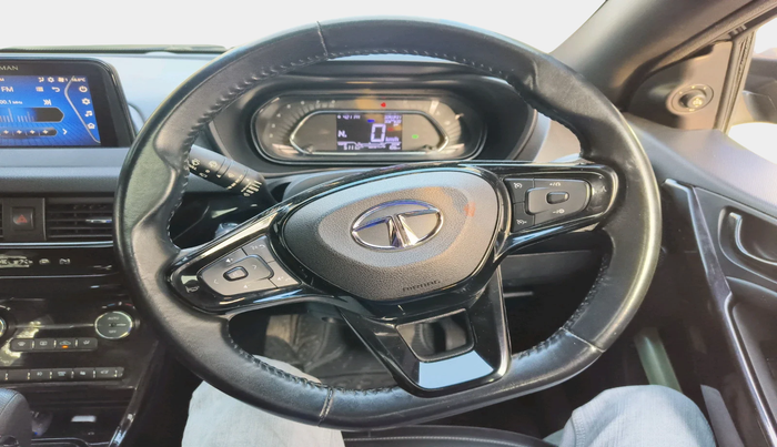 2021 Tata NEXON XZA PLUS (O) PETROL DARK EDITION, Petrol, Automatic, 31,969 km, interior