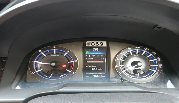 2018 Toyota Innova Crysta 2.4 VX 7 STR, Diesel, Manual, 96,650 km, interior