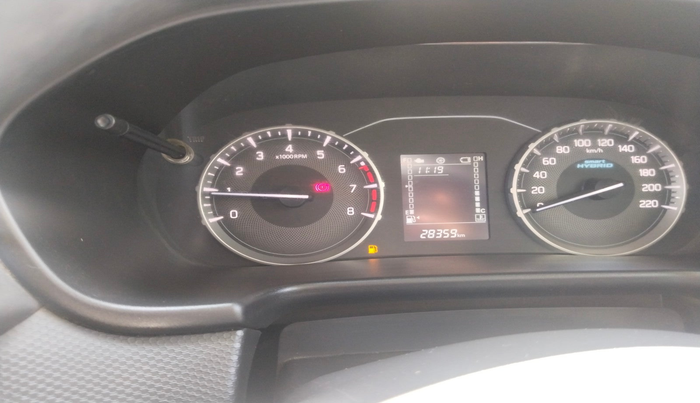2023 Maruti BREZZA LXI SMART HYBRID, Petrol, Manual, 29,100 km, interior