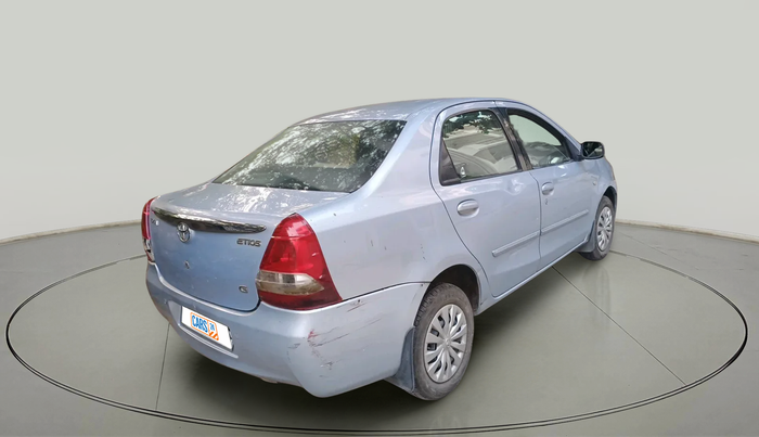 2011 Toyota Etios G, Petrol, Manual, 95,447 km, exterior