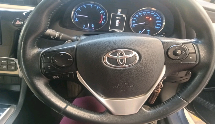 2018 Toyota Corolla Altis G CVT PETROL, Petrol, Automatic, 70,029 km, interior