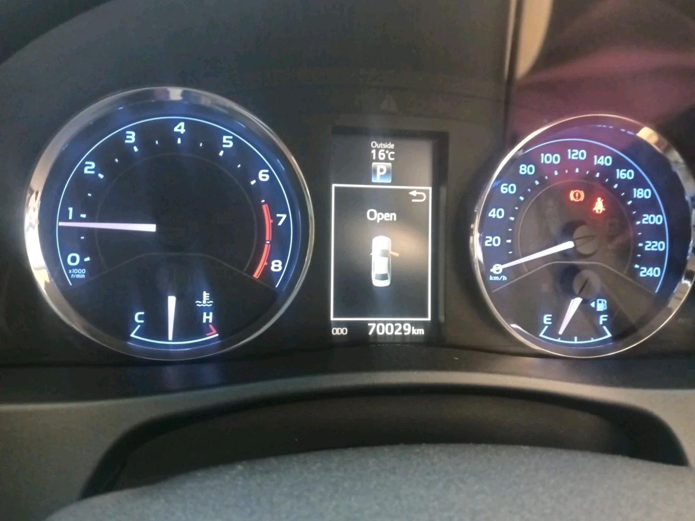 2018 Toyota Corolla Altis G CVT PETROL, Petrol, Automatic, 70,029 km, interior