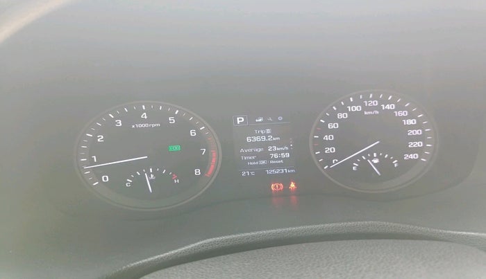 2017 Hyundai Tucson GLS 2WD AT PETROL, Petrol, Automatic, 1,25,231 km, interior