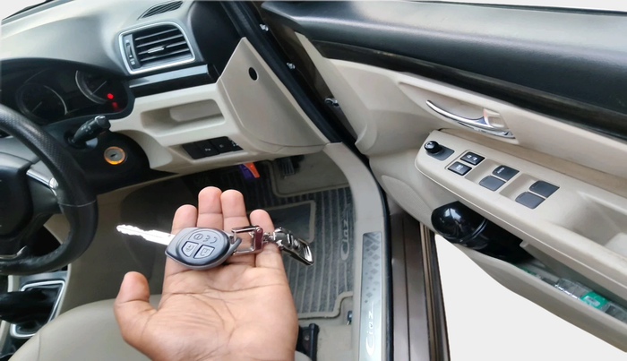 2016 Maruti Ciaz VXI+, Petrol, Manual, 69,928 km, interior