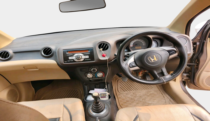 2012 Honda Brio S MT, Petrol, Manual, 72,906 km, interior