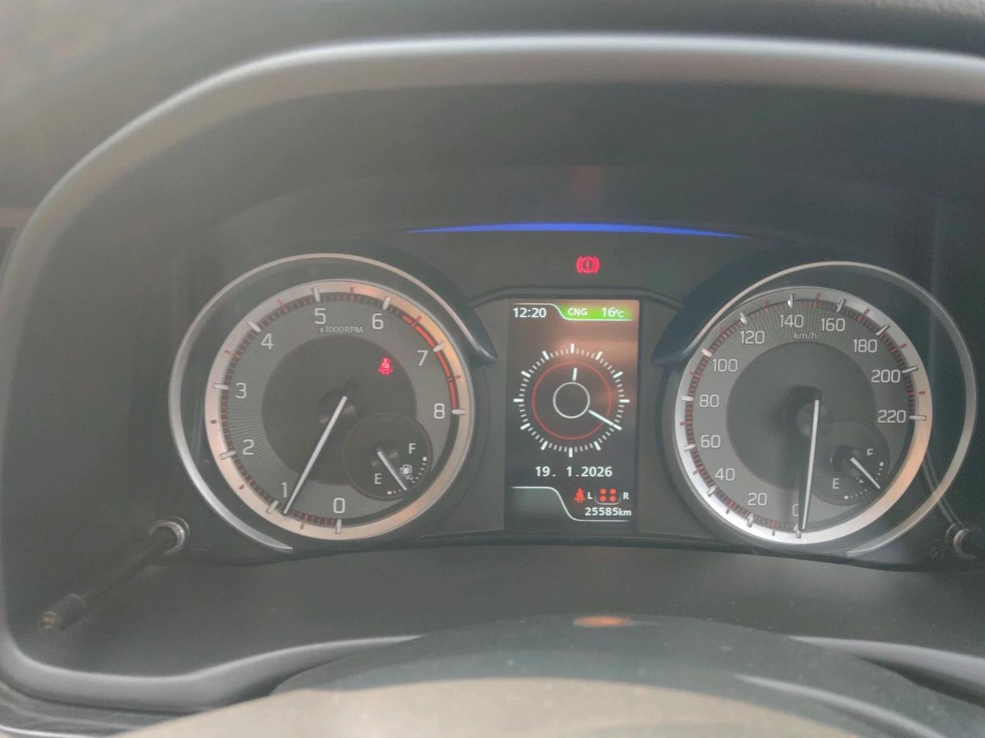 2025 Maruti XL6 ZETA CNG, CNG, Manual, 25,585 km, interior